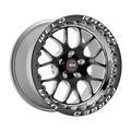 Weld S77 15x11 RT-S 5X115 6.5BS Black 3.18 ID Medium Pad SBL M/T BLACK