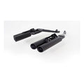Remus 2009 Triumph Thunderbird Custom Slash Cut Black Slip On - Left & Right Side