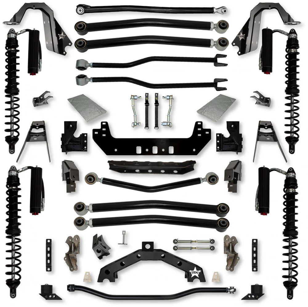 18C WRANGLER JL 4DR 3.5IN TRAIL RUNNER LONG ARM SUSPENSION W/ FAST CD ADJUSTERS