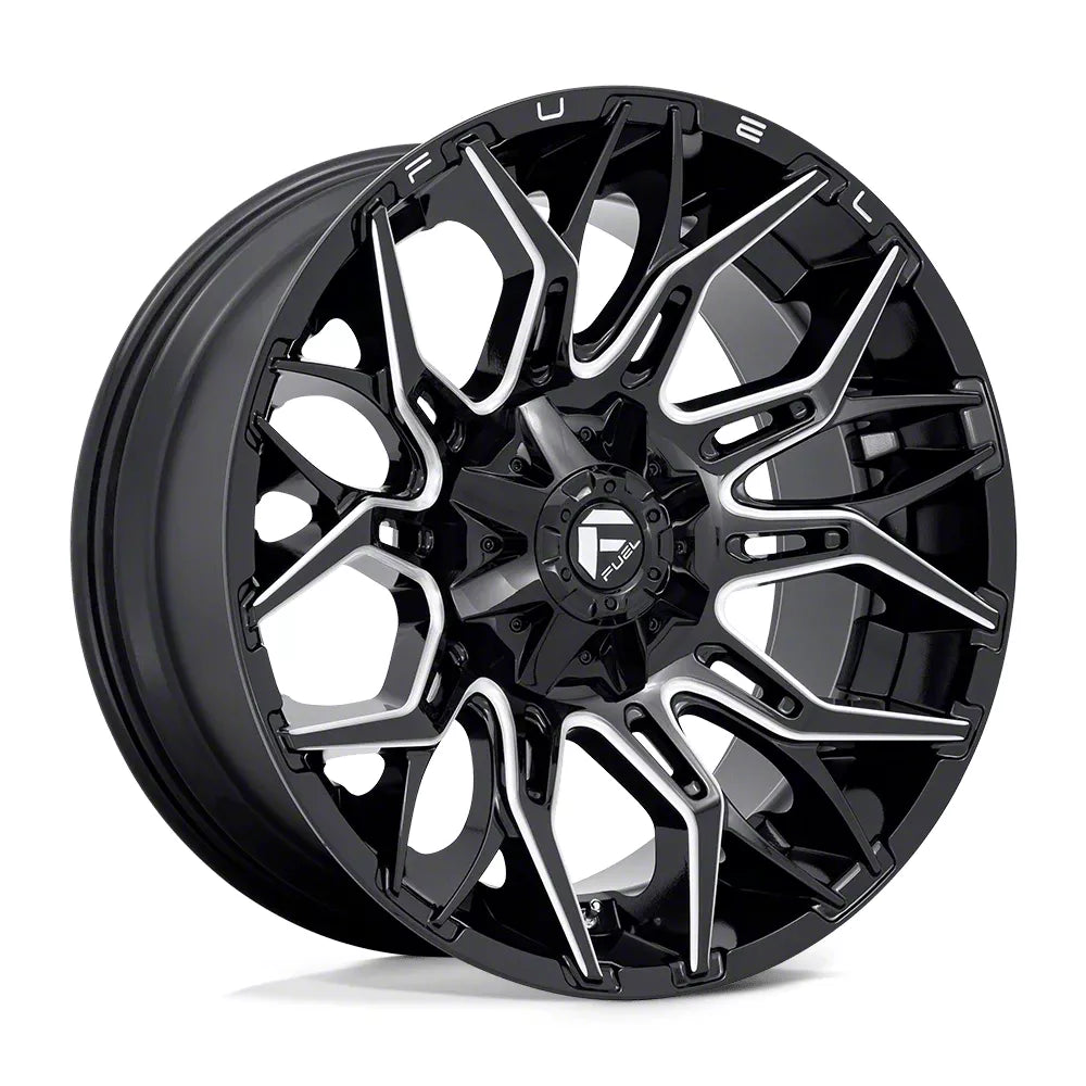 D595 26X14 8X6.5 GL-BLK-MIL -75MM
