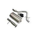 3.0 Inch Cat-Back Touring Single Side Exhaust 4.0 Inch Polished Tips 07-08 Chevy Tahoe GMC Yukon 5.3