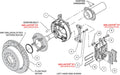 Wilwood Ford Explorer 8.8in Rear Axle Dynapro Disc Brake Kit 11in Rotor -Black Caliper