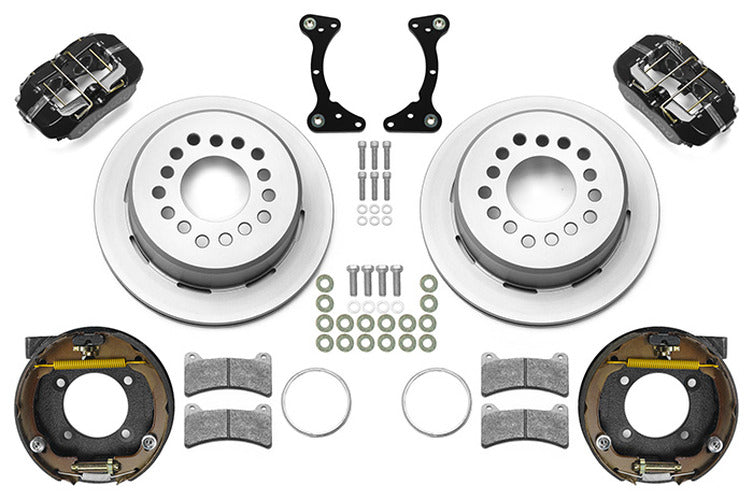 Wilwood Ford Explorer 8.8in Rear Axle Dynapro Disc Brake Kit 11in Rotor -Black Caliper