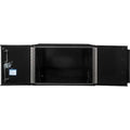 24X24X36 IN PRO SERIES BLACK SMOOTH ALUM UNDERBODY TOOLBOX W/DBL BAR DOOR 3 POINT COMPRESSION LATCH