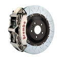 Brembo 14+ Model S AWD w/ DC (Excl Plaid) Fr GTR BBK 6Pis Billet 380x34 2pc Rotor Drilled-Nickel