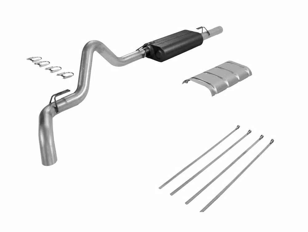 Force Ii Cat-Back Exhaust System 1988-1992 Chevrolet/Gmc Truck 1/2 Ton Or 3/4 Ton, Standard Cab/Short Bed With 5.7L Engine Using A Slip-Fit Catalytic Converter Mild Sound Flowmaster