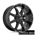 MOTO METAL MO970 18X9 8X170 G-BLK MILL LP 18MM - MO970890873A18