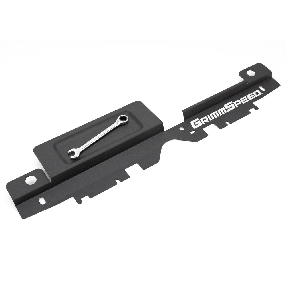 GrimmSpeed Radiator Shroud w Tool Tray Red Subaru WRX STi 2002-2007