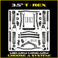 18C WRANGLER JL 2DR 3.5IN TREX HYBRID TRAIL RUNNER SYS FRONT & REAR