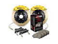 StopTech 14-15 Chevy Corvette Z51 Front BBK w/ Yellow ST-60 380x32mm Zinc Coated Drilled Rotors