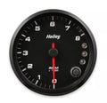 3-3/8 HOLLEY 8K TACH W/SHFT LGT-BLK
