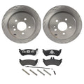 Brembo OE 98-03 Mercedes-Benz ML320/03-05 ML350/1999 ML430 Rear Disc Brake Kit