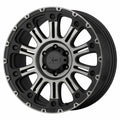 HOSS 2 20X12 6X135.00 SATIN BLACK M
