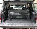 BLACK SQUAD BOX WITH MANUAL LATCH PORTABLE STORAGE/GUN CASE