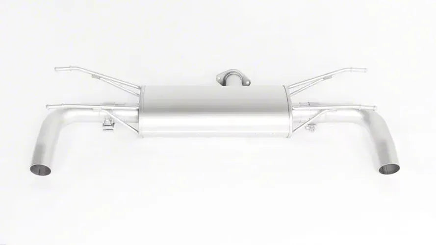 Remus 2016 Fiat 124 Spider 1.4L Turbo Axle Back Exhaust w/Front Section/Black Chrome Tail Pipe Set