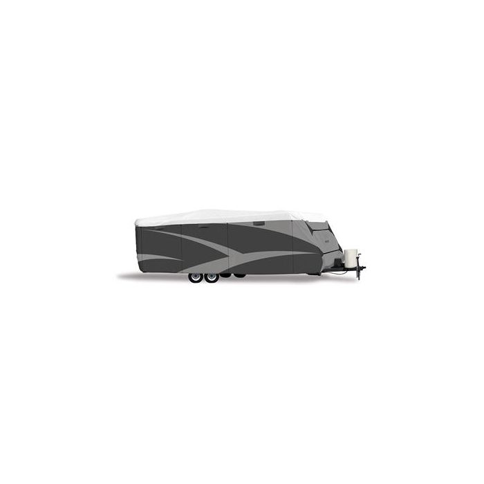 DESIGNER SERIES OLEFIN HD TRAVEL TRAILER COVER FITS 31 FT 7 IN 34 FT GRAY
