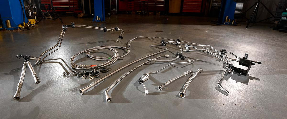 FLEXIBLE BRAIDED STAINLESS STEEL FU