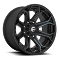 ~(44 lbs. 23X23X13)~ SIEGE 20x10 8x165.10 GLOSS MACHINED DOUBLE DARK TINT (13 mm)