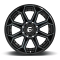 ~(44 lbs. 23X23X13)~ SIEGE 20x10 8x165.10 GLOSS MACHINED DOUBLE DARK TINT (13 mm)