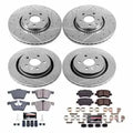 Power Stop 15-18 Volvo S60 Front & Rear Z23 Evolution Sport Brake Kit