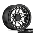 RECON 17X8.5 6X139.70 SATIN BLACK M