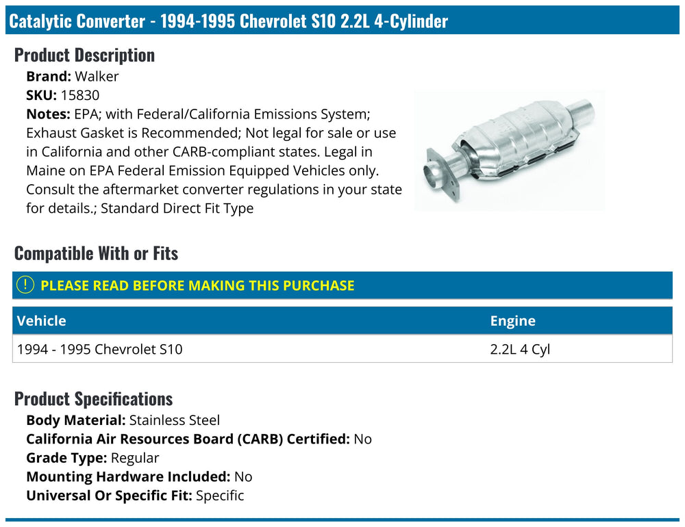 Catalytic Converter