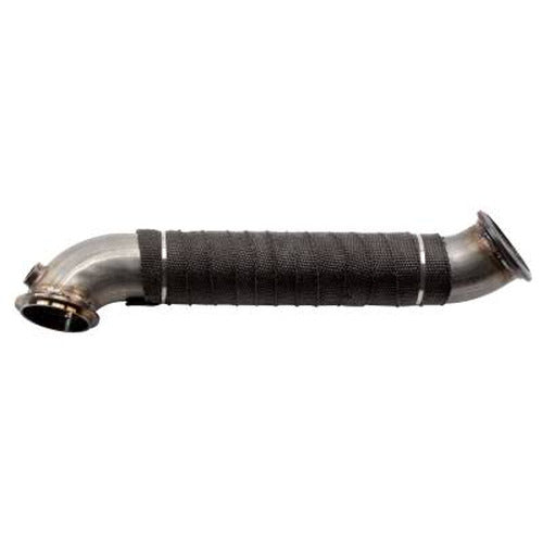Wehrli Down Pipe (V-band Style) 3in. for 2011-2015 Duramax LML Stainless Stainless 100704