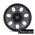D825 17X9 6X5.5 M-GNMTL BLK-RG 1MM