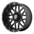 KMC XD SERIES XD820 GRENADE SATIN BLK 20x10 8X6.5 bp 4.56 b/s 24 offset