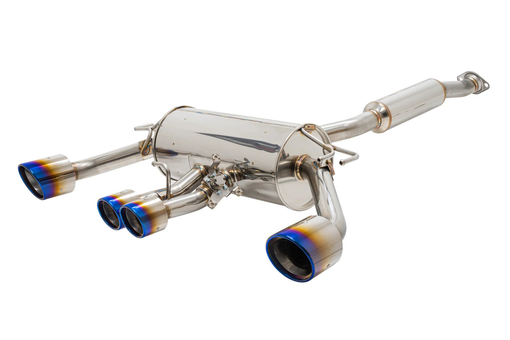 APEXi N1 Evolution-X Exhaust Toyota GR Corolla 2023 Catback with Stainless Tip (Quad Tip- Non Resonated)