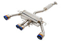 APEXi N1 Evolution-X Exhaust Toyota GR Corolla 2023 Catback with Stainless Tip (Quad Tip- Non Resonated)