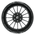 FF075 22X12 BLANK BLACK -55MM (114-180)