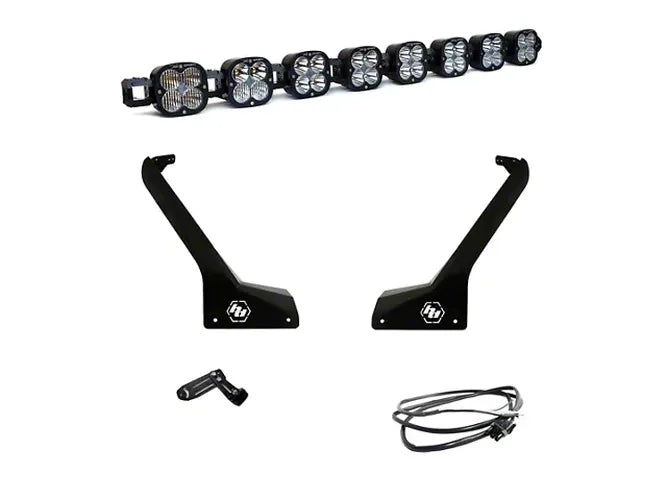 Baja Designs Jeep JL/JT Roof Bar LED Light Kit 8 XL Linkable w/ Upfitter