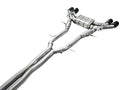 AWE Tuning 2021+ Cadillac CT4-V Blackwing SwitchPath Exhaust - Chrome Silver Tips