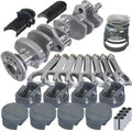 Eagle Chevy 350 3.750in Crank 6.000in H-Beam -16cc Inv Dome 4.000in Pistons Rotating Assembly