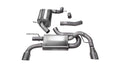 2011 FORD Superduty F-250 F-350 DUAL SIDE EXIT WITH 4in dB SLASH CUT TIPS dB CAT-BACK EXHAUST