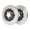 GiroDisc 2012 Mercedes-Benz C63 390mm Dimpled & Slotted Front Rotors
