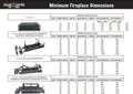 ASSEMBLED 24IN 3 BURNER NATURAL GAS W/MODULATING MILLIVOLT AND REMOTE SYSTEM