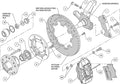 Wilwood Forged Dynalite Front Kit 12.19in 74-80 Pinto/Mustang II Disc Spindle only