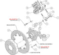 Wilwood auto part close-up