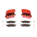 Stainless Steel Brakes red auto part