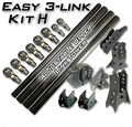 Artec Industries Easy 3 Link - Kit H - Adjustable Upper Link Outside Frame Offset - With Dom