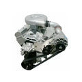 Carbureted Small Block Chevrolet Tuner Kit w/V-2 Si-Trim Polished (No Carb. Enclosure)