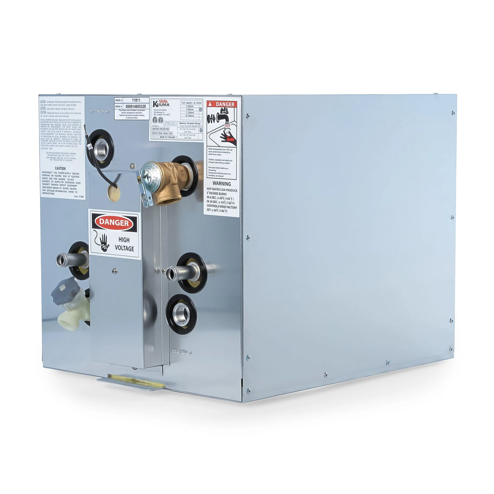 6 GAL ELECTRIC WATER HEATER 120V FRONT HEAT EXCHFR/BACK MOUNT