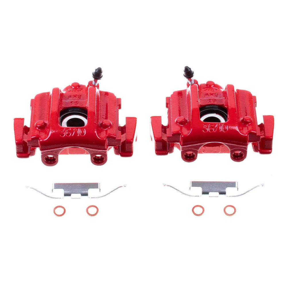 Power Stop 96-02 BMW Z3 Rear Red Calipers - Pair