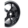 Gram Lights 57DR 17x9.0 +38 5x100 Semi Gloss Black Wheel