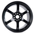 Gram Lights 57DR 17x9.0 +38 5x100 Semi Gloss Black Wheel