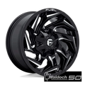 D753 22X12 5X4.5/5.0 GL-BLK-MIL -44