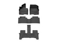 WeatherTech Black Front Rear and Rear Floorliners Fits 2026 Palisade Hybrid - 441966-1-2-4419473