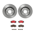 Brembo OE 2007 Jeep Wrangler/16-17 Wrangler/2018 Wrangler JK Front Disc Brake Kit